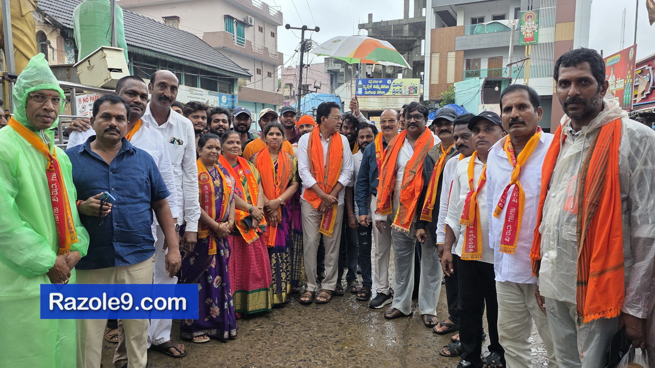 Razole Taluka Ganesh Nimajjanam